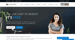 Desktop Screenshot of mylivechat.com